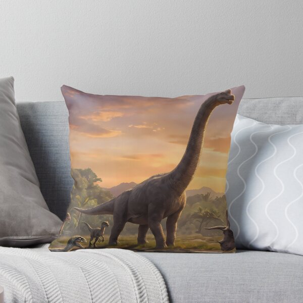 Item preview, Son Tyrannosaurus Rex Dinosaur World Jurassic Landscape Art designed and sold by ART ATTACK ZONE.