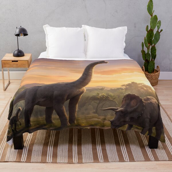 Item preview, Son Tyrannosaurus Rex Dinosaur World Jurassic Landscape Art designed and sold by ART ATTACK ZONE.