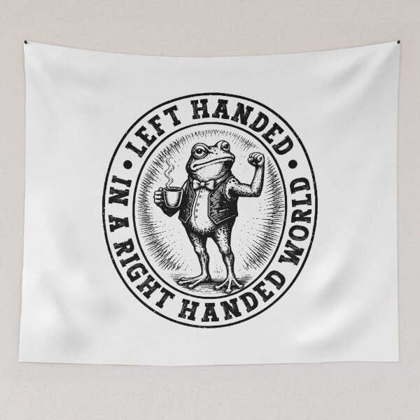 Item preview, Left Handed in a Right Handed World - Lefty Pride designed and sold by gunaone-design.