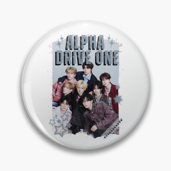 Item preview, ALPHA DRIVE ONEe (ALD1) Global KPOP Boy Group Black and White Collage Digital Art Portrait designed and sold by AJUNICE STUDIO.