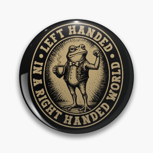 Item preview, Left Handed in a Right Handed World - Funny Left People Meme designed and sold by gunaone-design.
