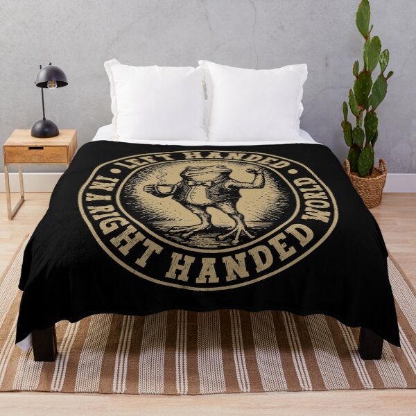 Item preview, Left Handed in a Right Handed World - Funny Left People Meme designed and sold by gunaone-design.