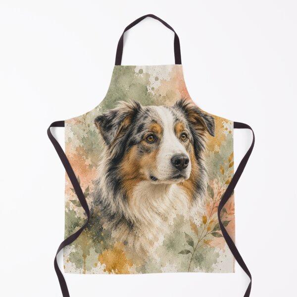 Item preview, Australian Shepherd Watercolor T-Shirt | Artistic Dog Lover Tee | Boho Pet Gift | Watercolor Aussie Shirt | Unisex Graphic Tee designed and sold by TimberTail8.