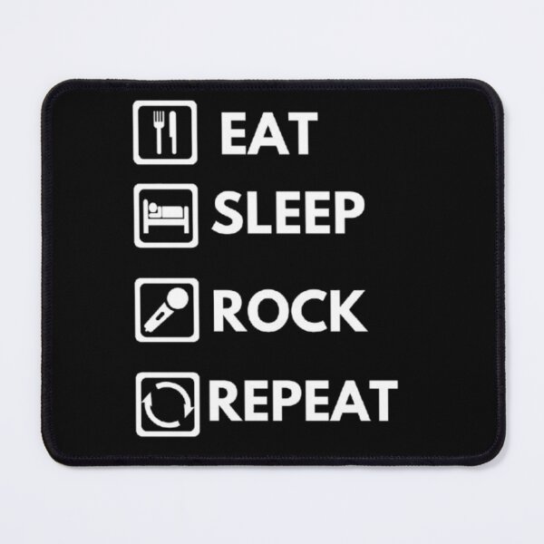 Item preview, Eat sleep ROCK repeat essential design. designed and sold by JonHenr.