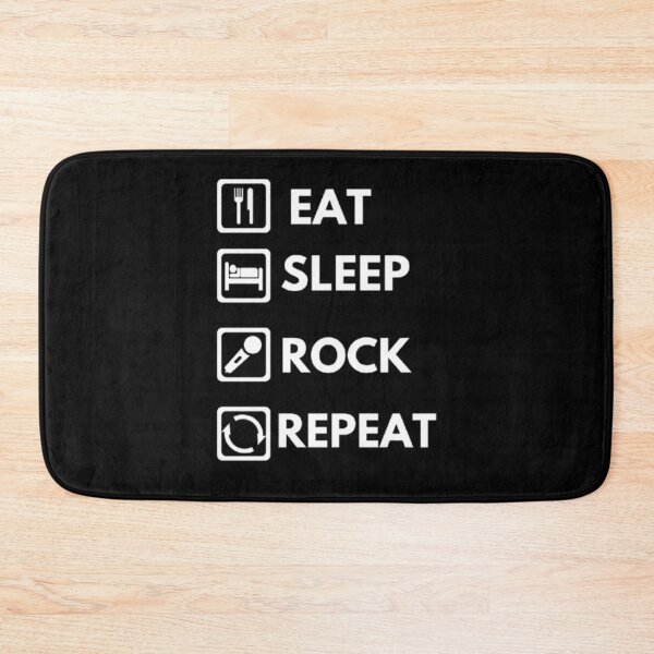 Item preview, Eat sleep ROCK repeat essential design. designed and sold by JonHenr.