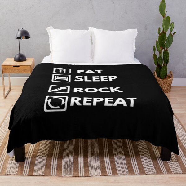 Item preview, Eat sleep ROCK repeat essential design. designed and sold by JonHenr.