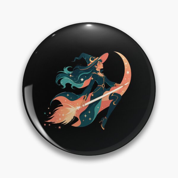 Item preview, Moonrider Witch and the Celestial Crescent  designed and sold by Sketchlegacy.