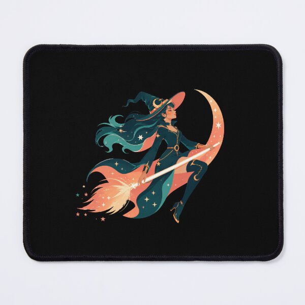 Item preview, Moonrider Witch and the Celestial Crescent designed and sold by Sketchlegacy.