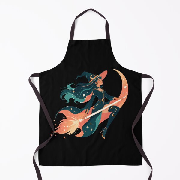 Item preview, Moonrider Witch and the Celestial Crescent designed and sold by Sketchlegacy.