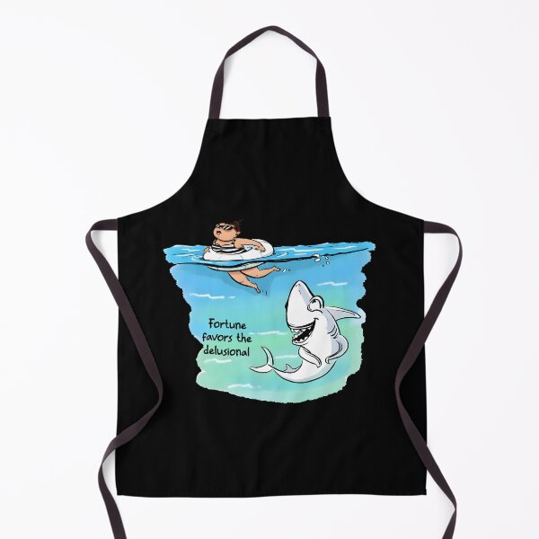 Item preview, Fortune Favors the Delusional designed and sold by FreakToons.