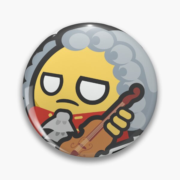 Item preview, German Composer Johann Sebastian Bach Countryball Cartoon designed and sold by Torket-y.