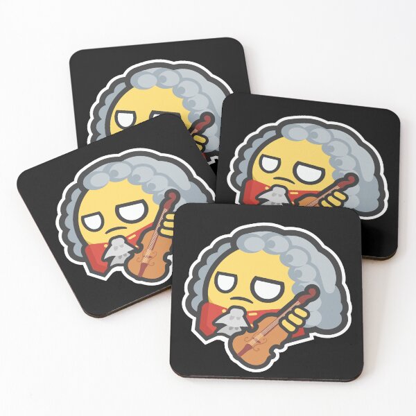 Item preview, German Composer Johann Sebastian Bach Countryball Cartoon designed and sold by Torket-y.