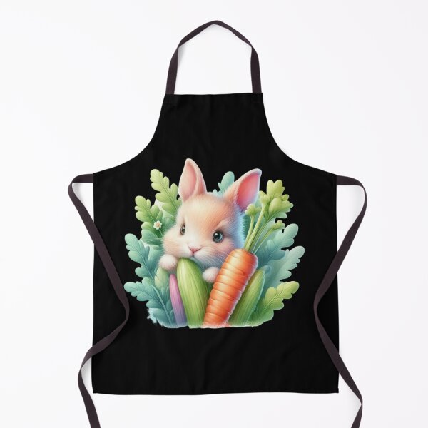 Item preview, Adorable Bunny with Vegetables designed and sold by Codavid85.