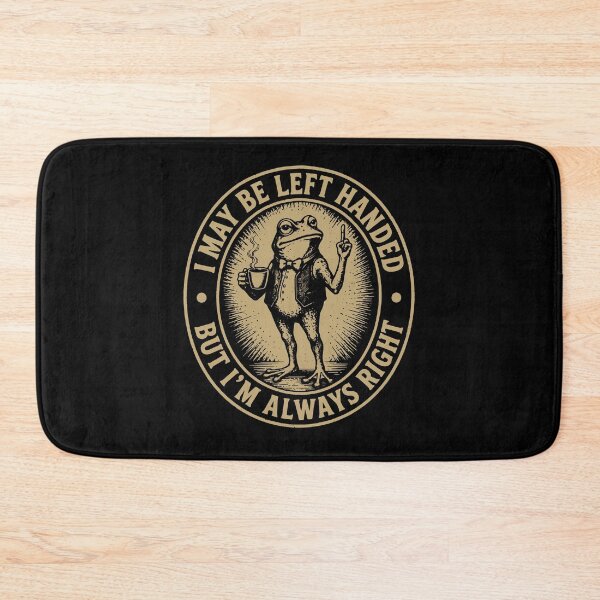 Item preview, I May Be Left Handed But I'm Always Right - Funny Lefty Pride Frog Meme designed and sold by gunaone-design.