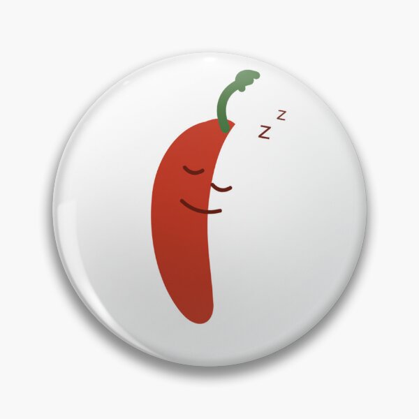 Item preview, Cute Little Sleeping Chili designed and sold by TiredButSpicy.