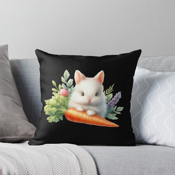 Item preview, Adorable Bunny with Vegetables designed and sold by Codavid85.