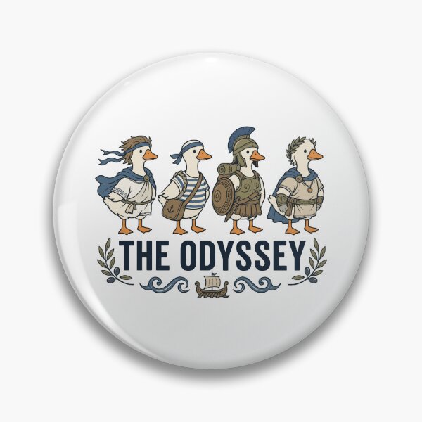 Item preview, Cute Funny Greek Ducks Odyssey Adventure Cartoon Crew designed and sold by Krasnovaovaova.