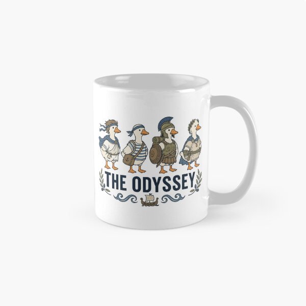 Item preview, Cute Funny Greek Ducks Odyssey Adventure Cartoon Crew designed and sold by Krasnovaovaova.
