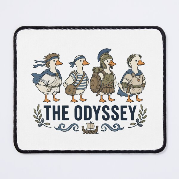Item preview, Cute Funny Greek Ducks Odyssey Adventure Cartoon Crew designed and sold by Krasnovaovaova.