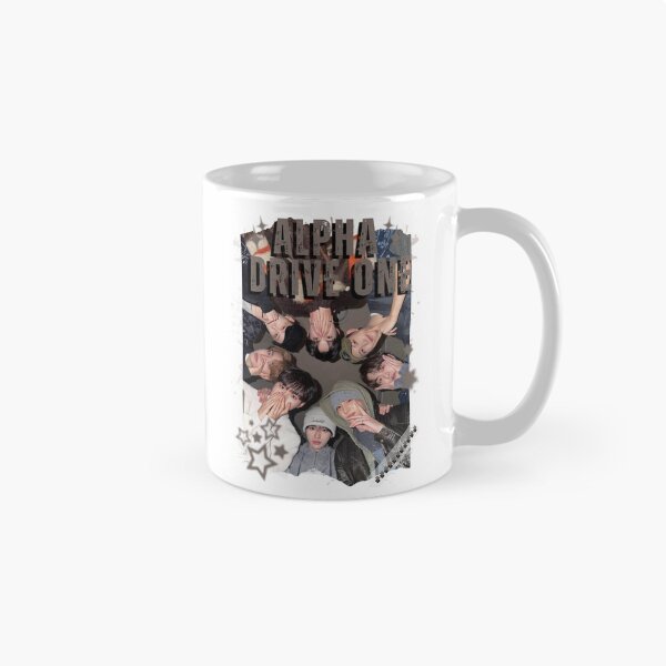 Item preview, ALPHA DRIVE ONEe (ALD1) Global KPOP Boy Group Black and White Collage Digital Art Portrait designed and sold by AJUNICE STUDIO.