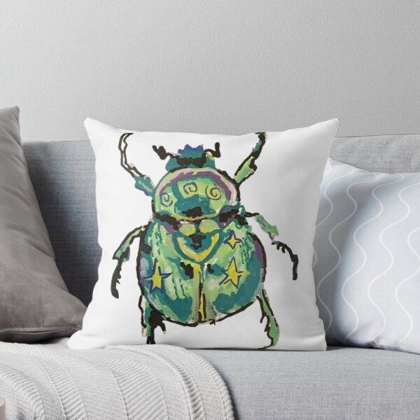 Item preview, Colorful Whimsical Beetle designed and sold by nimsyart.