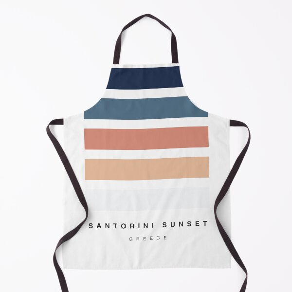 Item preview, ‘Santorini Sunset’ Travel Hue Palette designed and sold by The Colourful Game.