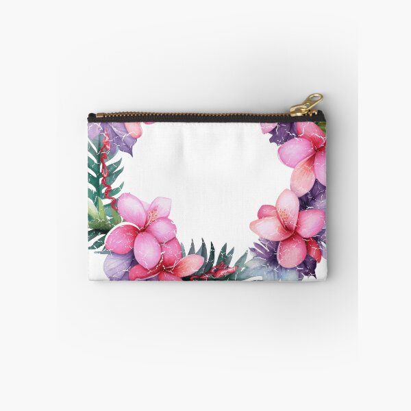 Item preview, Tropical Flower Wreath Hawaiian Aloha Summer Vacation Lover designed and sold by TimelessEngrave.