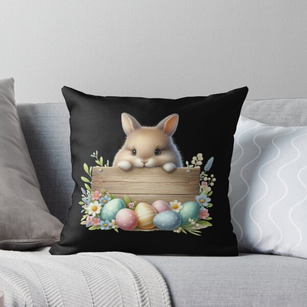 Item preview, Cute Bunny with Colorful Eggs designed and sold by Codavid85.