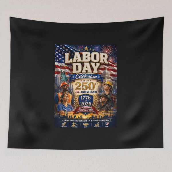 Item preview, LABOR DAY - Celebration of the 250th USA ANNIVERSARY 1776 - 2026 designed and sold by DBM Photo Art 1.