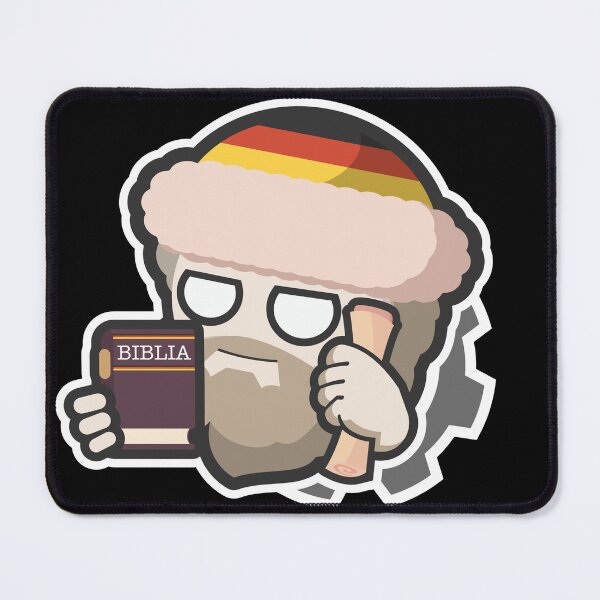 Item preview, German Inventor Johannes Gutenberg Countryball Cartoon designed and sold by Torket-y.