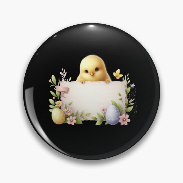 Item preview, Cute Chick with Easter Theme designed and sold by Codavid85.
