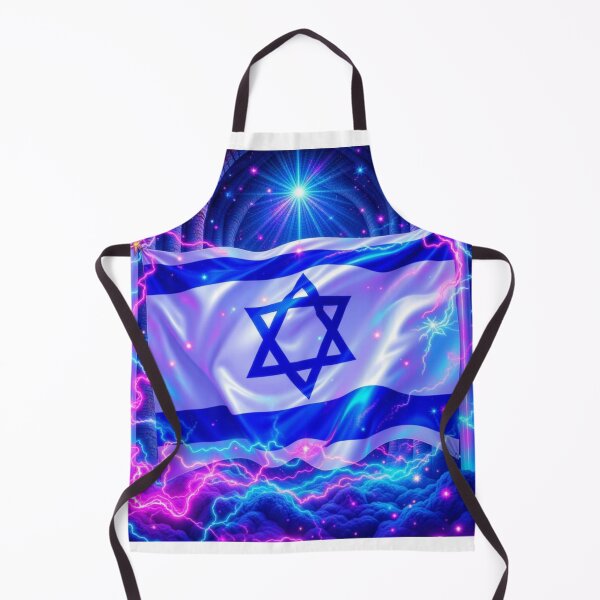 Item preview, Israeli Sparkly Flag designed and sold by Harmonious Art.