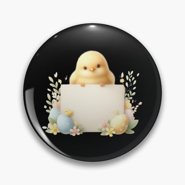 Item preview, Cute Chick with Easter Eggs designed and sold by Codavid85.