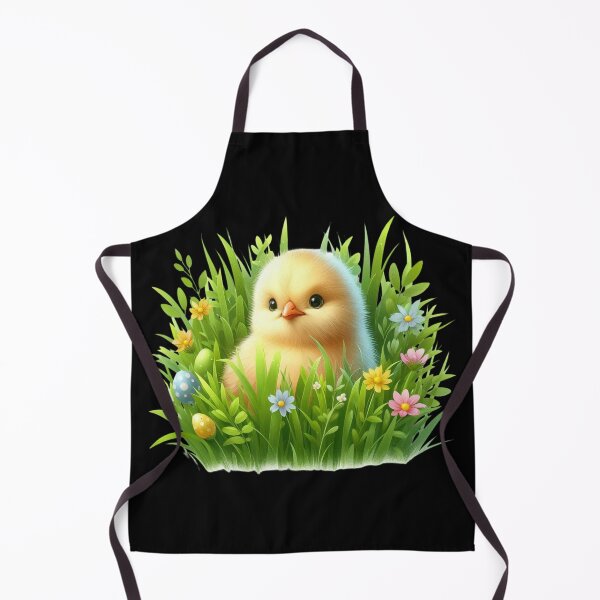 Item preview, Cute Chick Amidst Spring Flowers designed and sold by Codavid85.