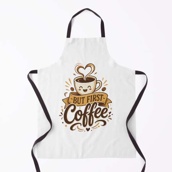Item preview, But First Coffee Cute Coffee Cup designed and sold by ZIZO1991.