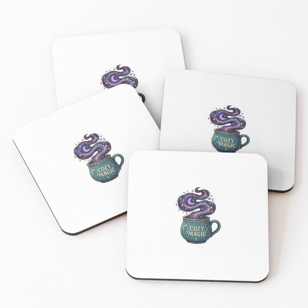 Item preview, Witchy Coffee Potion - Cosmic Galaxy Brew Sticker designed and sold by Design Lab Studio.