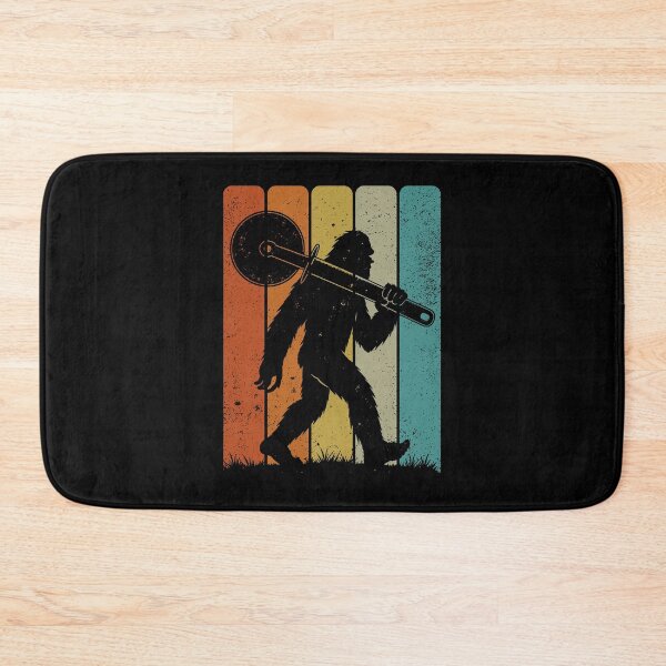 Item preview, Bigfoot Chef Pizza Slicer - Retro Sasquatch Carrying a Pizza Cutter designed and sold by gunaone-design.