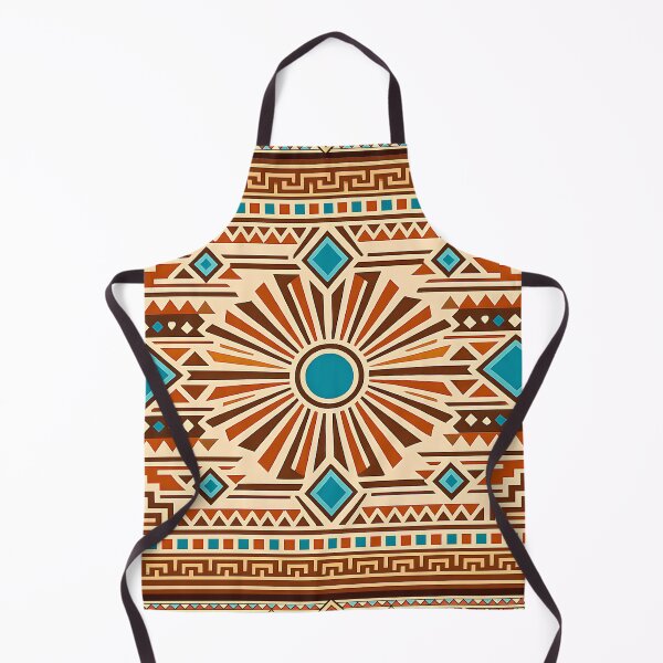 Item preview, Ancient Nabataean Sun Pattern – Petra Jordan Geometric Heritage Art designed and sold by M22--.