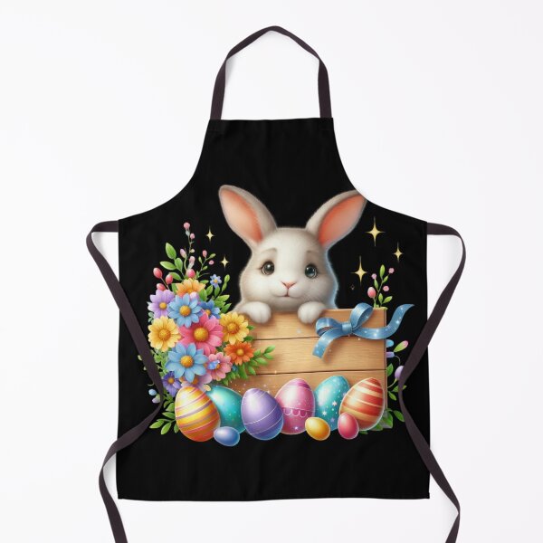 Item preview, Cute Bunny with Easter Eggs designed and sold by Codavid85.