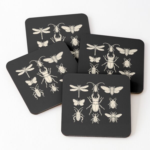Item preview, Vintage Bug Entomology Insect Collection for Curious Nature Lovers designed and sold by FreshVibe Prints.