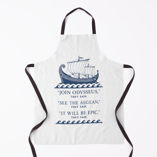 Item preview, Sarcastic Greek Odyssey Quote Ancient Ship Aesthetic designed and sold by Krasnovaovaova.