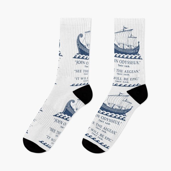 Item preview, Sarcastic Greek Odyssey Quote Ancient Ship Aesthetic designed and sold by Krasnovaovaova.