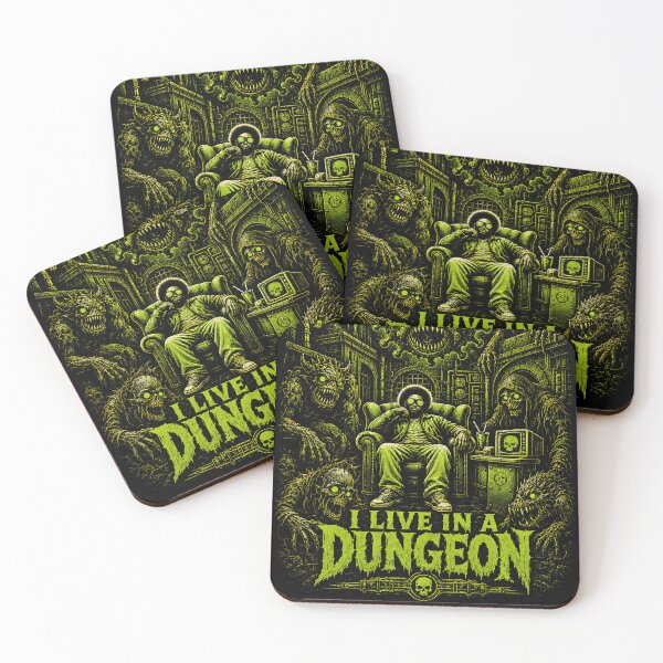 Item preview, I Live in a Dungeon Monster Lair Chaos designed and sold by Victor Shadehorn.