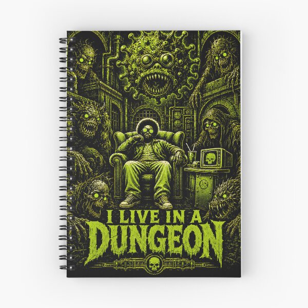Item preview, I Live in a Dungeon Monster Lair Chaos designed and sold by Victor Shadehorn.