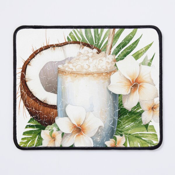 Item preview, Tropical Coconut Drink Island Paradise Vacation designed and sold by TimelessEngrave.