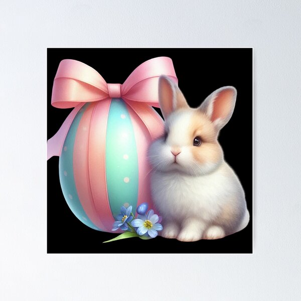 Item preview, Easter Bunny and Decorated Egg designed and sold by Codavid85.