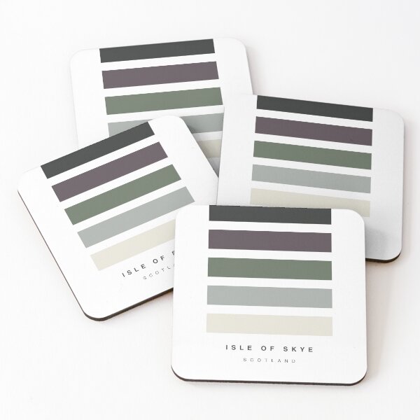 Item preview, ‘Isle of Skye’ Travel Hue Palette designed and sold by The Colourful Game.