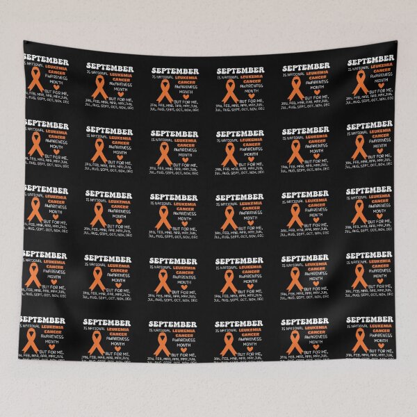 Item preview, leukemia cancer awareness month, orange ribbon designed and sold by BlueDiamond-19.