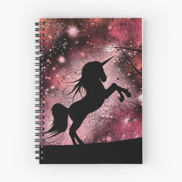 Item preview, unicorn silhouette galaxy sky designed and sold by Lynnrts.