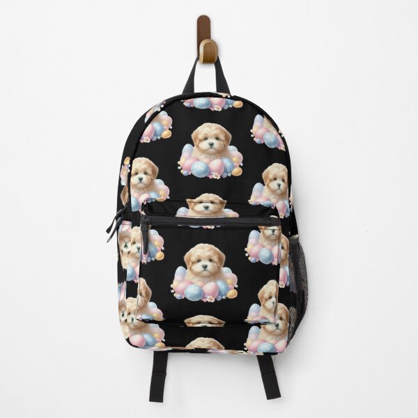 Item preview, Puppy Surrounded by Colorful Eggs designed and sold by Codavid85.